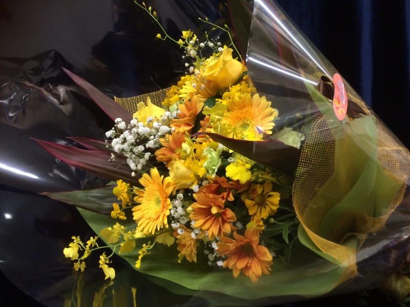 ニーナ｜オレンジ系の花束の商品写真 2