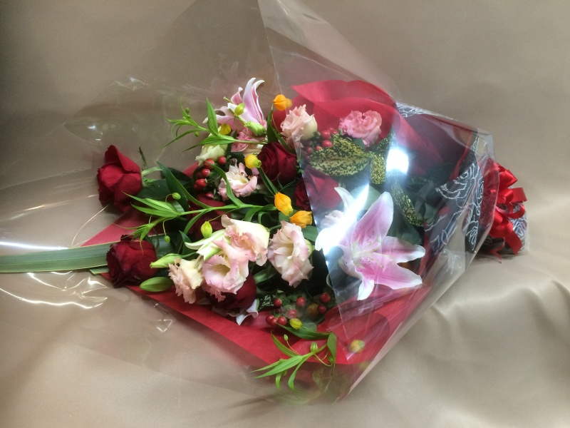 シルフル|ピンク系の花束