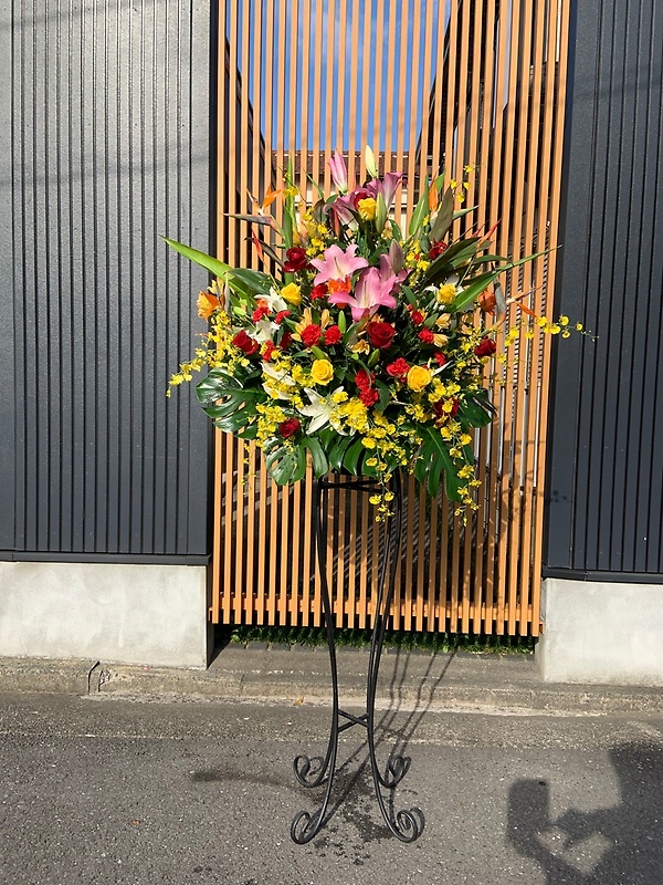 カラフルミックスのフラワースタンド｜19,800円の商品写真 2