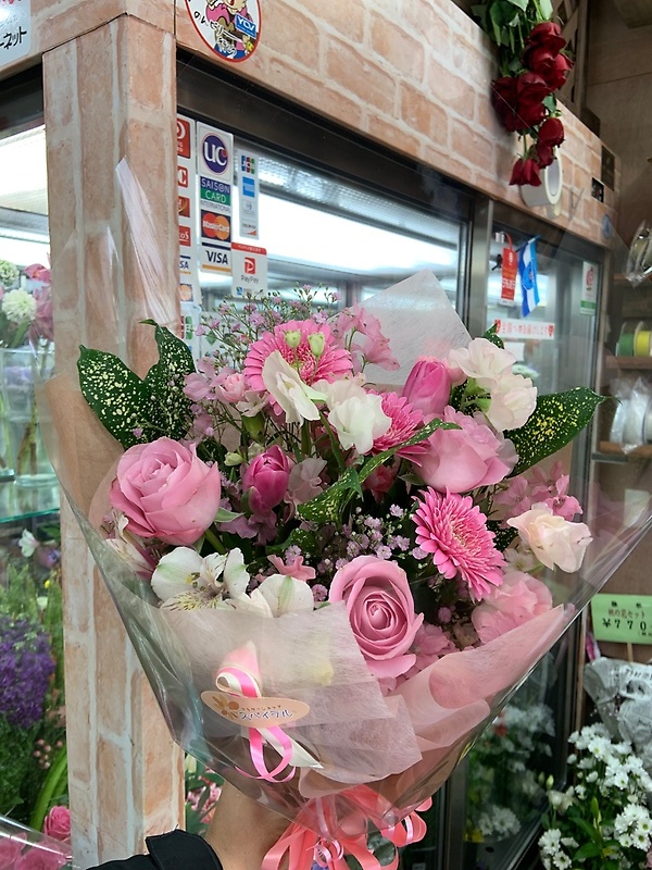 花束に想いを込めて