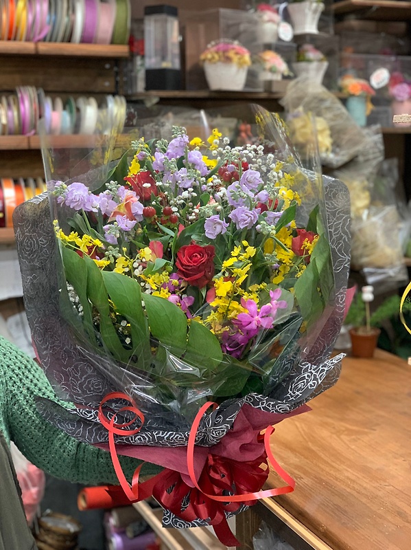カラフルミックス大きな花束