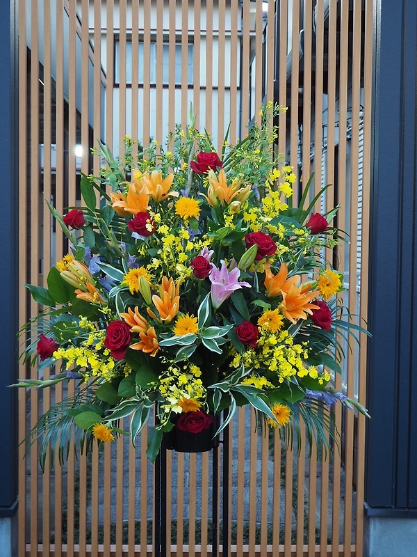 祝・フラワースタンド豪華絢爛